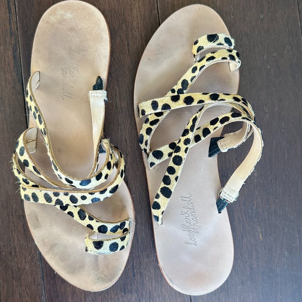 loeffler randall sarie cheetah sandal